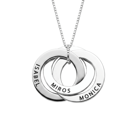 Collar de Plata Ley 950 #6013